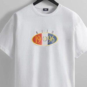 KITH INSIGNIA VINTAGE TEE - WHITE like new